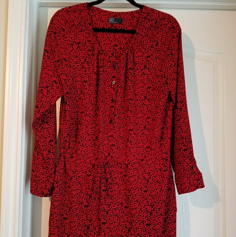 Gap Long Sleeve Dress, with Pockets